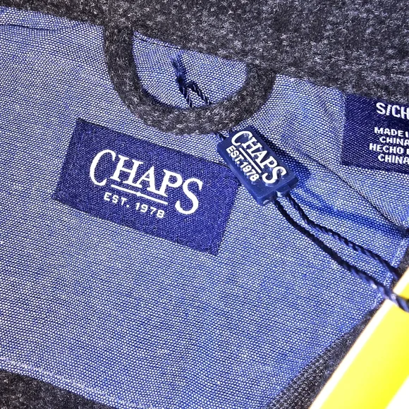 Chaps Plaid Flannel Men's Shirt NWT (LS25) - Picture 6 of 13